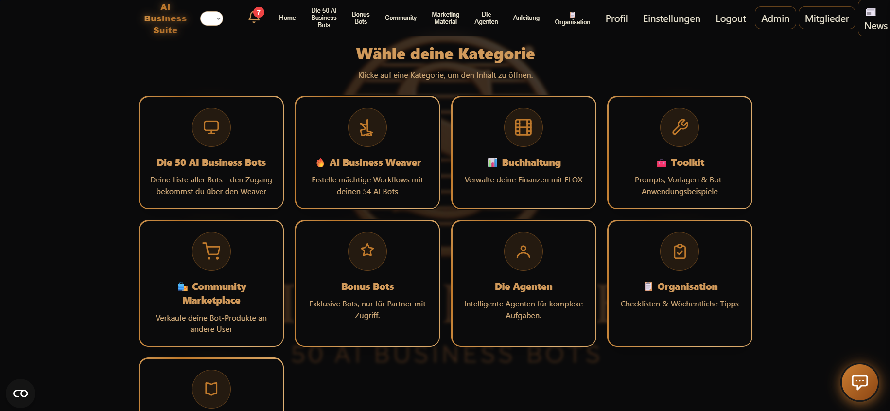 AI Business Suite Dashboard